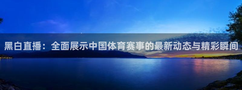 黑白直播：全面展示中国体育赛事的最新动态与精彩瞬间